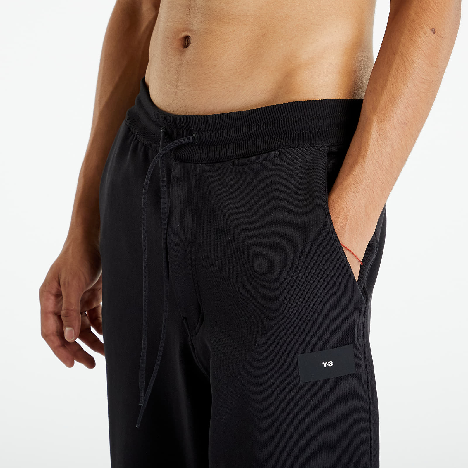 Jogger Pants Y-3 Organic Cotton Terry Cuffed Pant Black Jogger Pants Y-3 Organic Cotton Terry Cuffed Pant Black