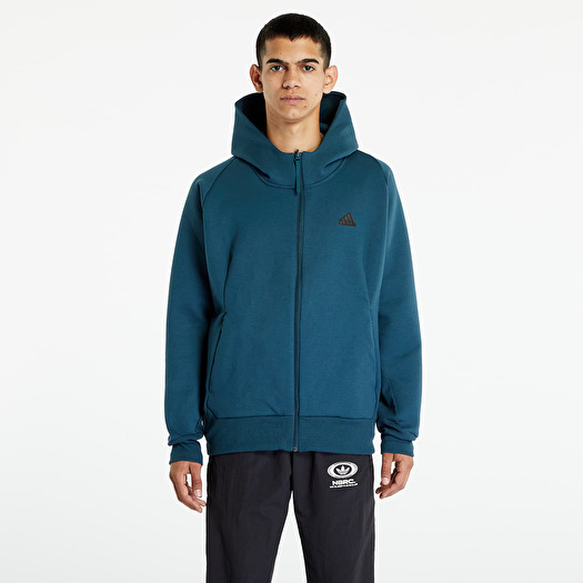 Hoodies and sweatshirts adidas Men´s Z.N.E. Premium Full-Zip Hooded Track  Jacket Arctic Night