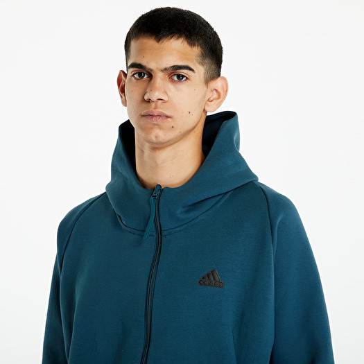 Hoodies and sweatshirts adidas Men´s Z.N.E. Premium Full-Zip Hooded Track  Jacket Arctic Night