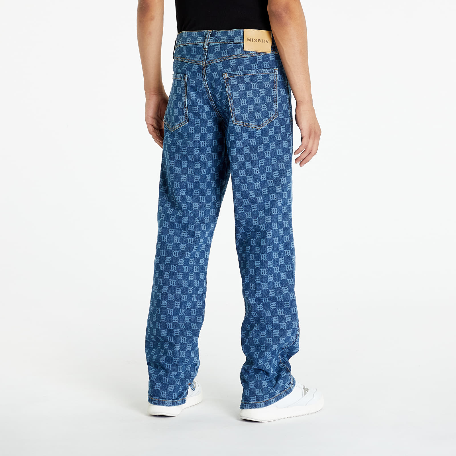 Jeansy MISBHV Denim Monogram Carpenter Trousers Jeans Blue