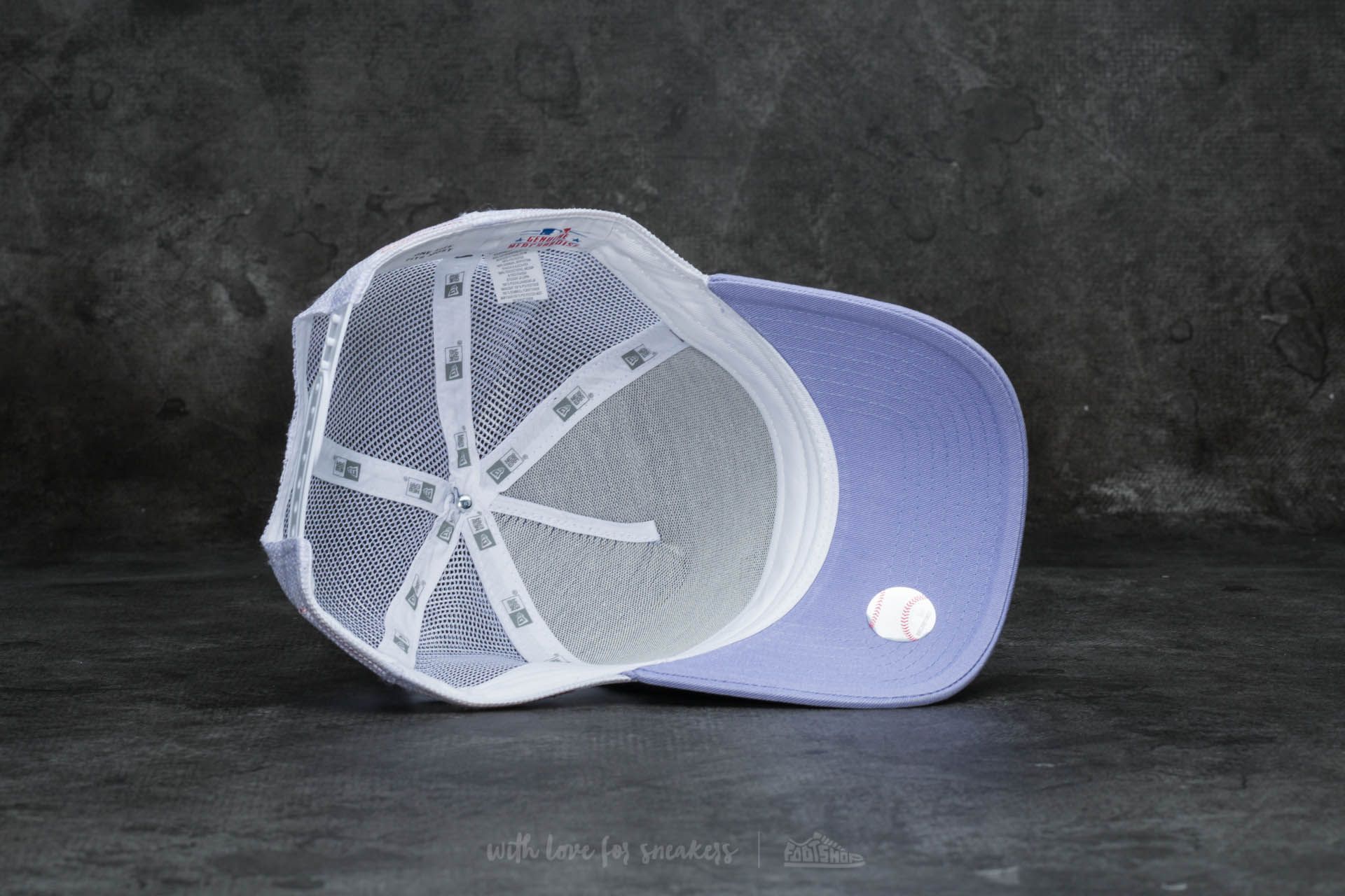 Kšiltovky New Era Adjustable Women Pastel New York Yankees Trucker Purple