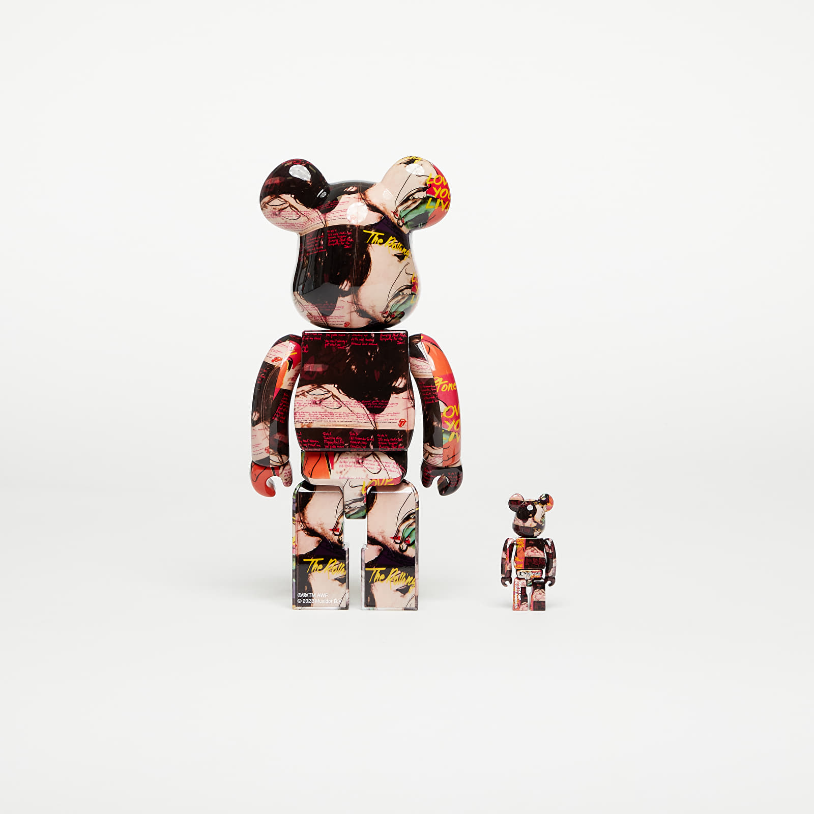 Other accessories Medicom Toy BE@RBRICK Andy Warhol × The Rolling
