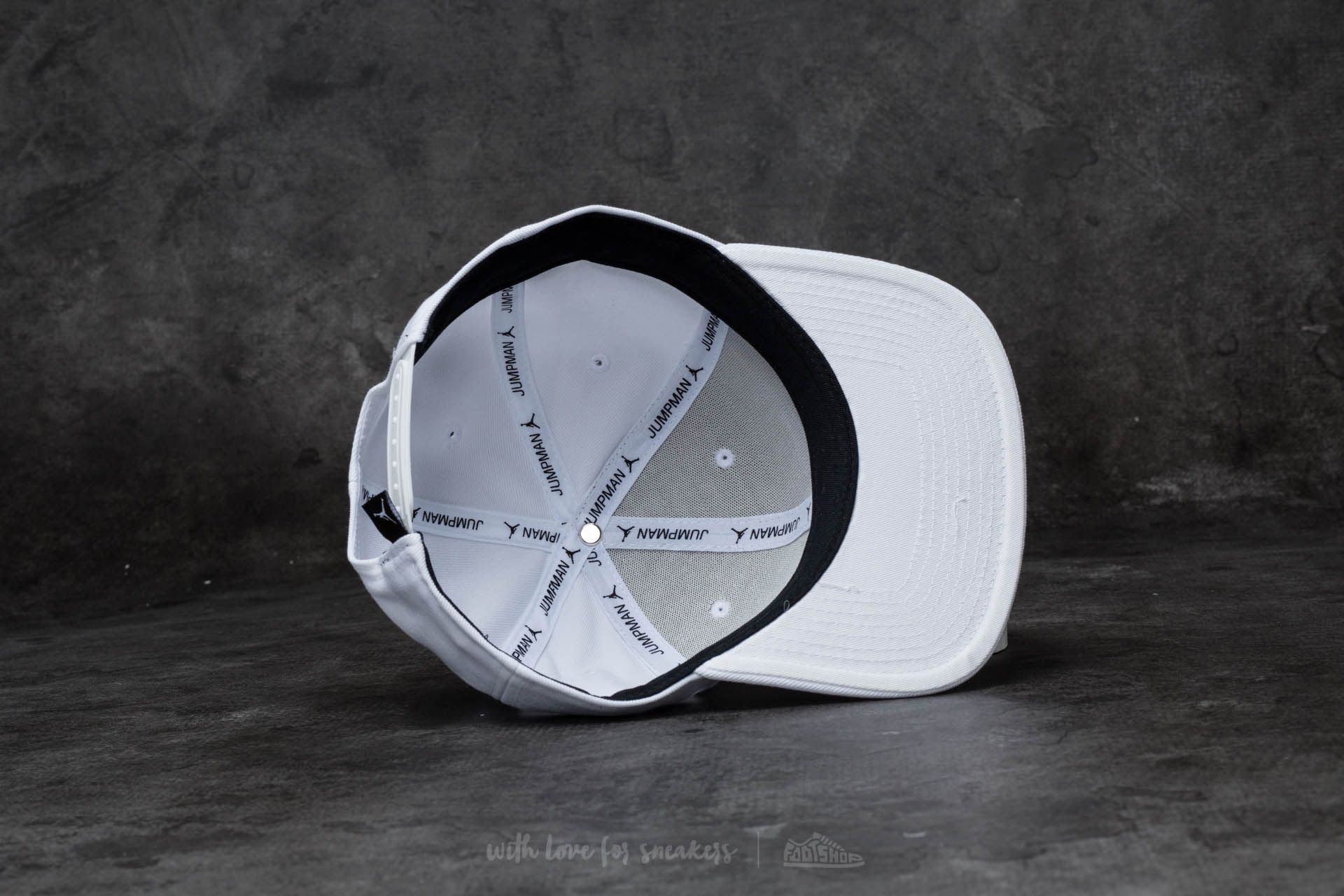 Caps Jordan Jumpman Snapback White