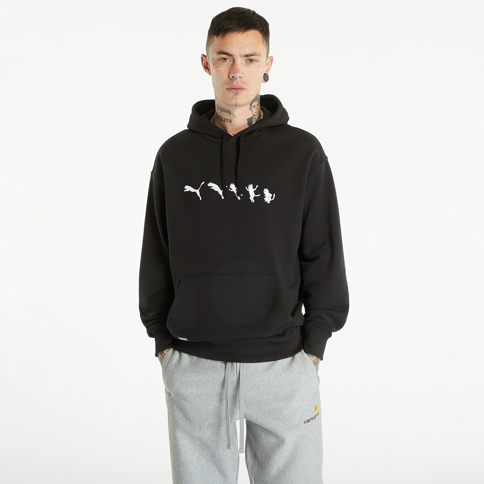 Hoodies and sweatshirts Puma x RIPNDIP Hoodie Puma Black