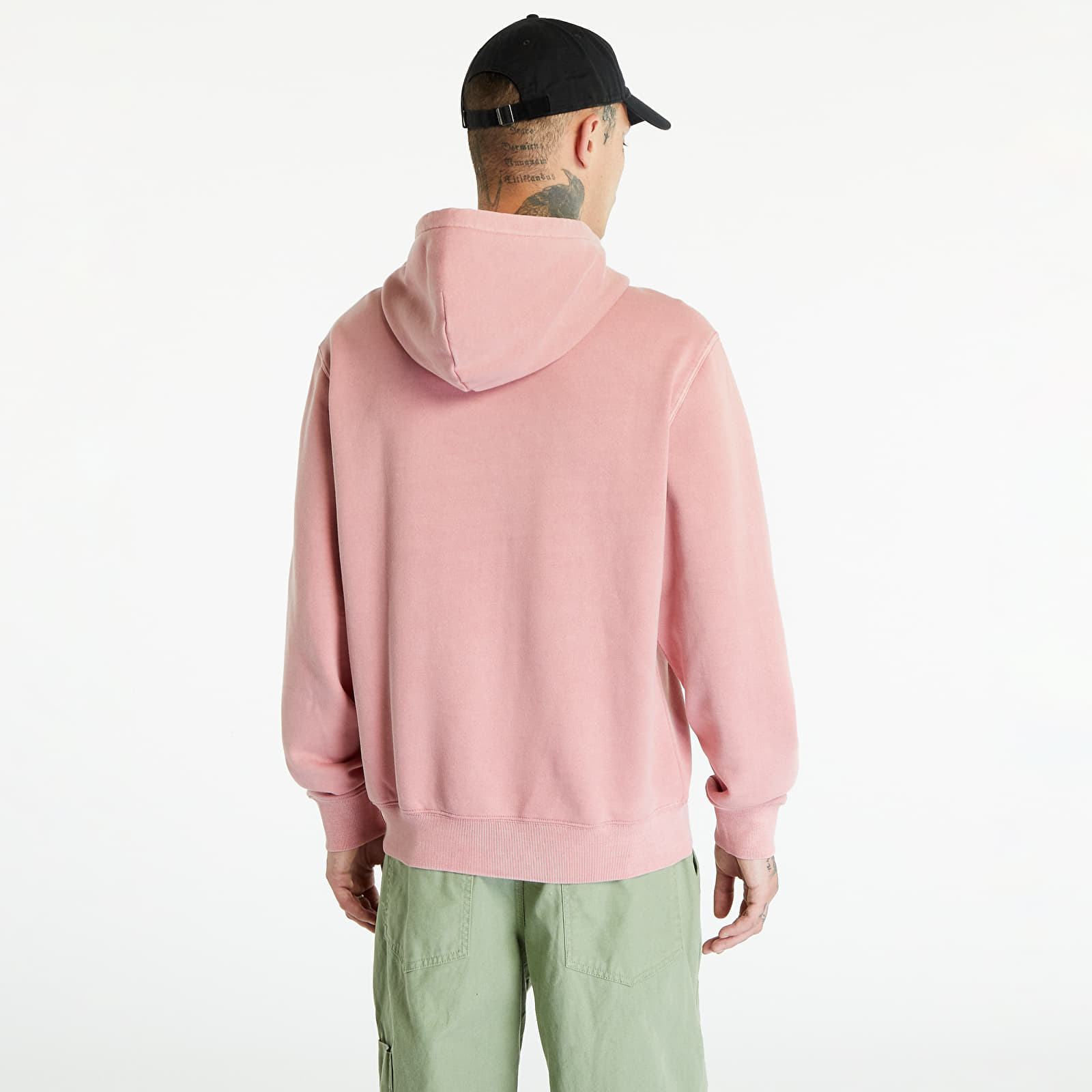 Džemperiai su gobtuvais ir džemperiai Carhartt WIP Hooded Duster Sweat Dahlia Garment Dyed