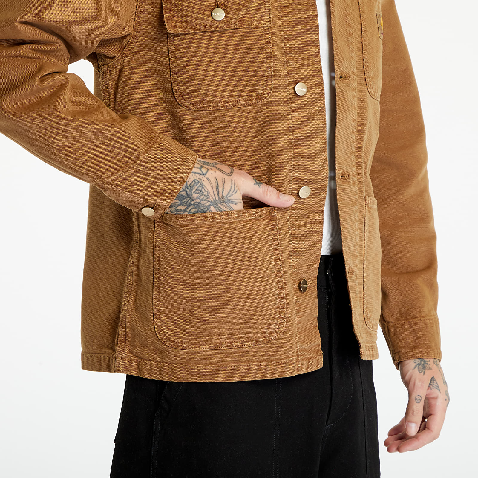 Jakne Carhartt WIP Michigan Coat Tamarind/ Tamarind Faded