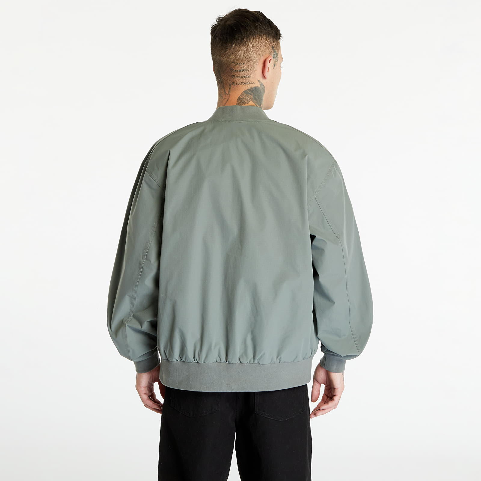 Bomber dzekik Carhartt WIP Active Bomber Smoke Green