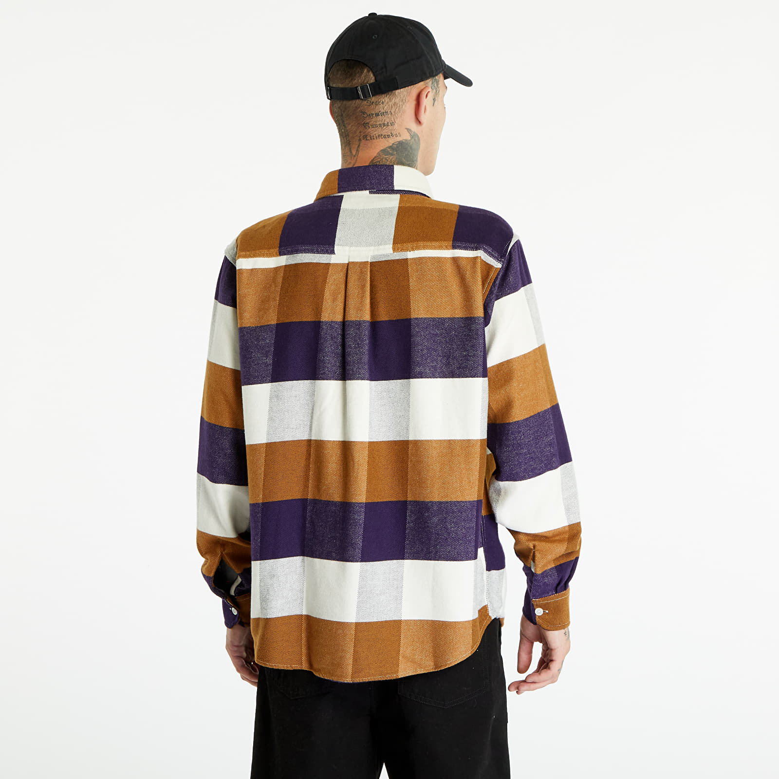 Hemden Carhartt WIP Lyman Long Sleeve Shirt Lyman Check/ Cassis