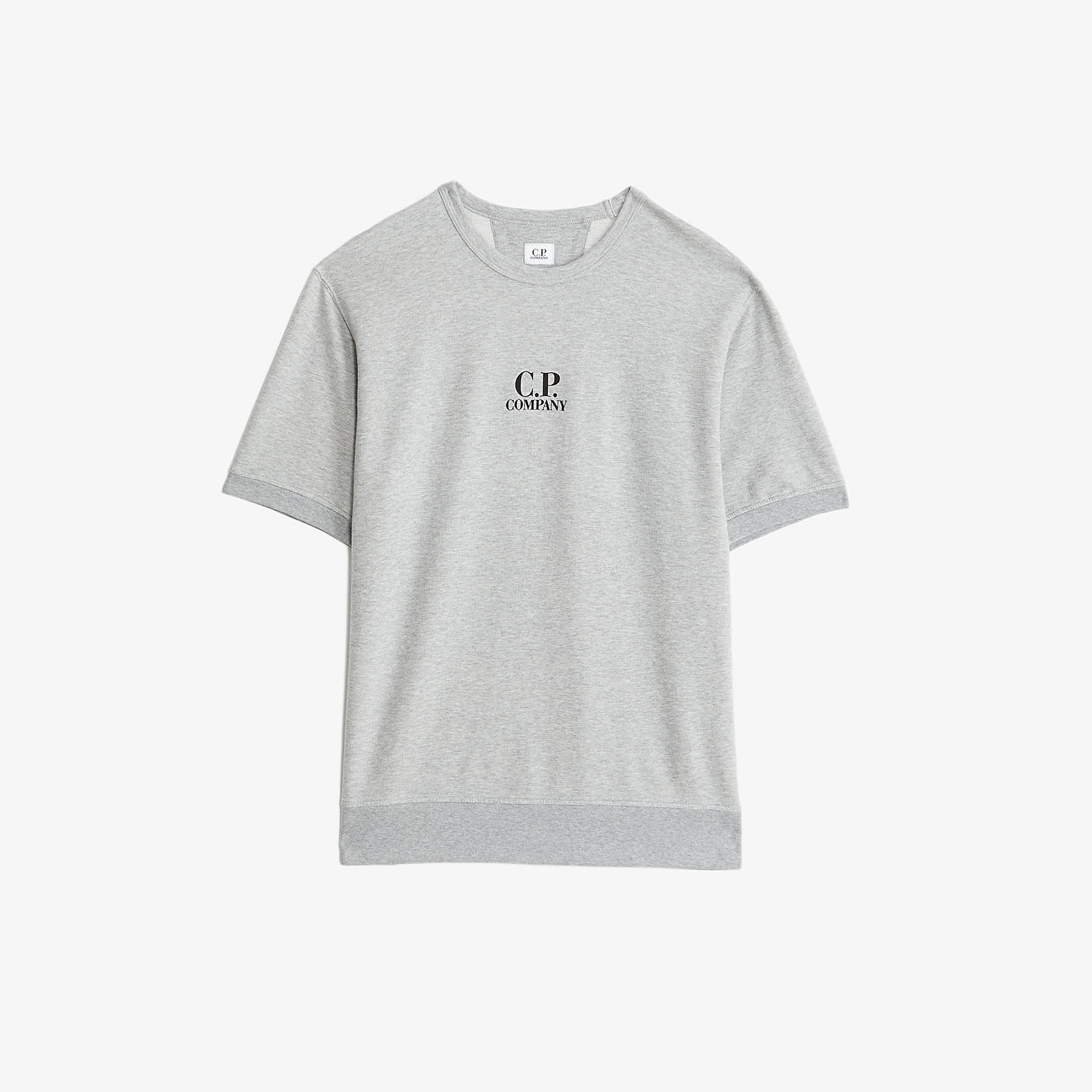 CP COMPANY| (Light Fleece Short Sleeve Sweatshirt (18CM T-shirts C.P. Company Light Fleece Short Sleeve Sweatshirt