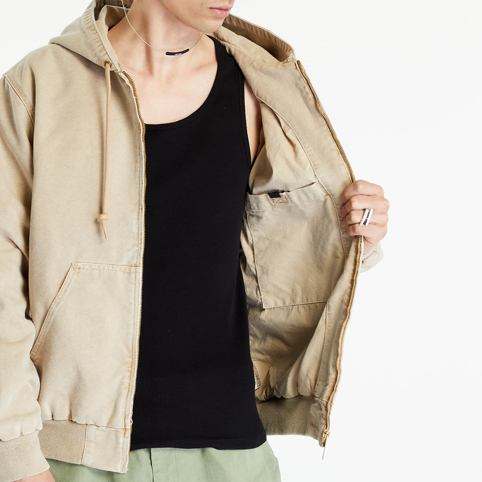 Jacken Carhartt WIP Active Jacket UNISEX Dusty Hamilton Brown Faded