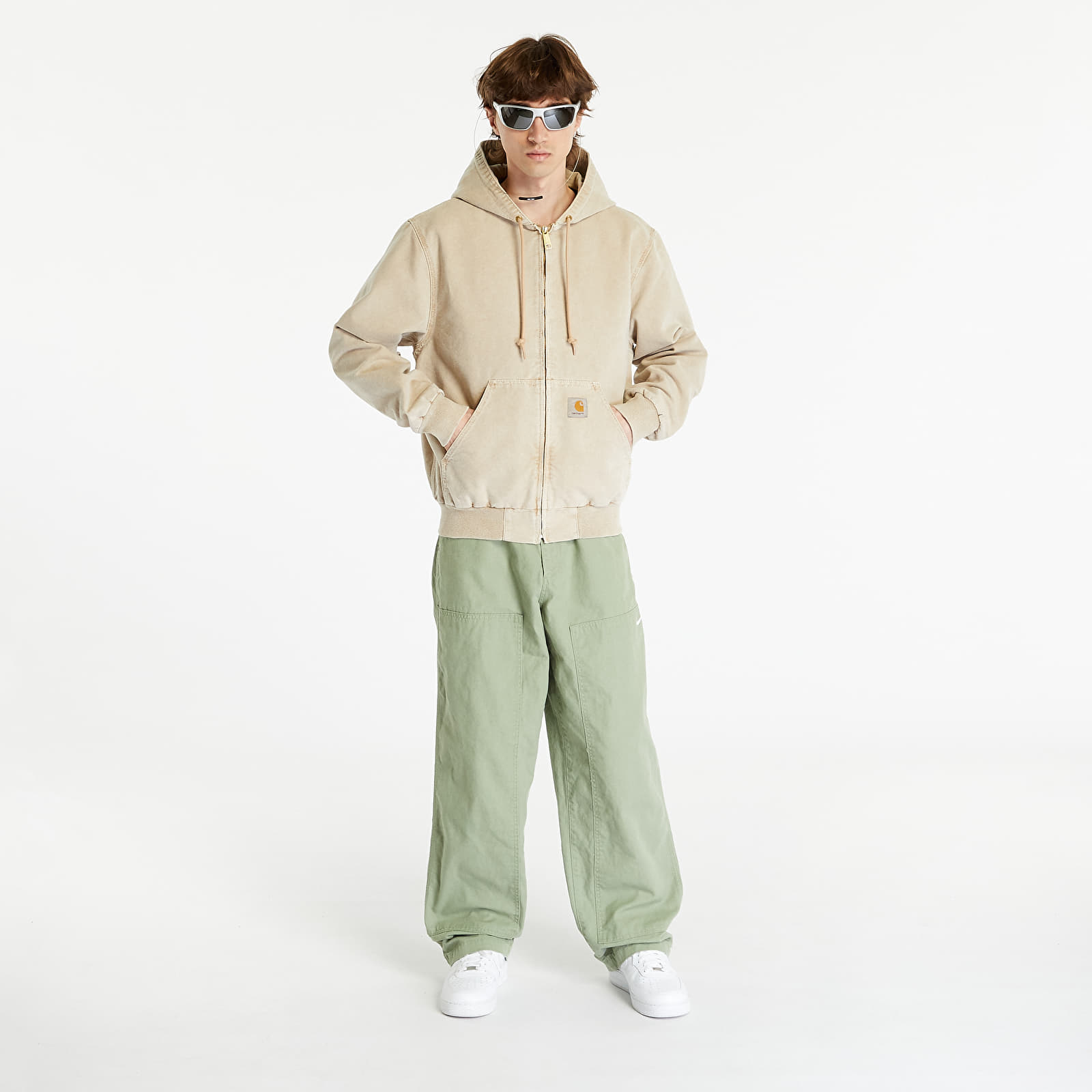 Jacken Carhartt WIP Active Jacket UNISEX Dusty Hamilton Brown Faded