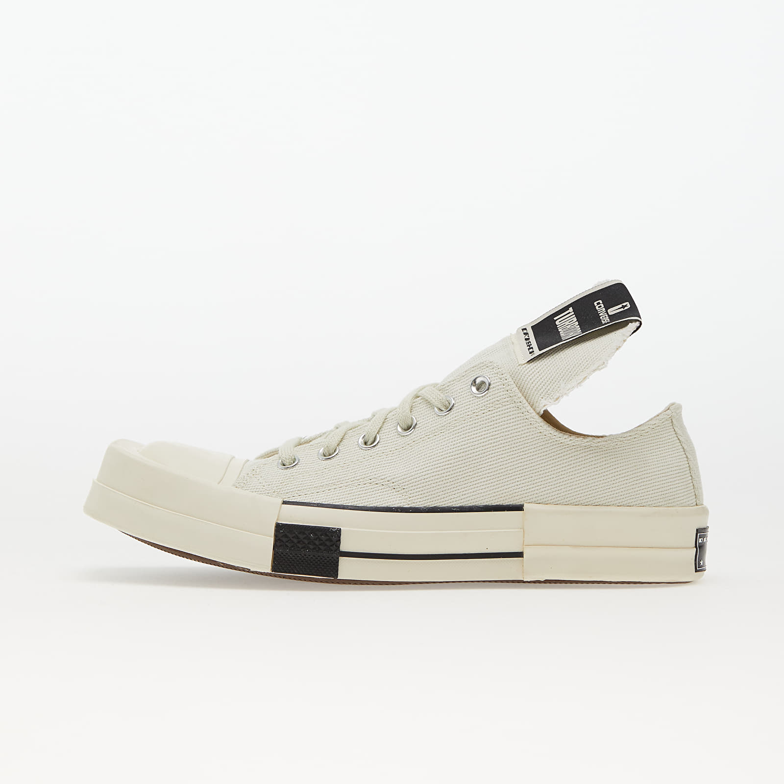 Miesten kengät Converse x DRKSHDW TURBODRK Lily White/ Egret/ Black