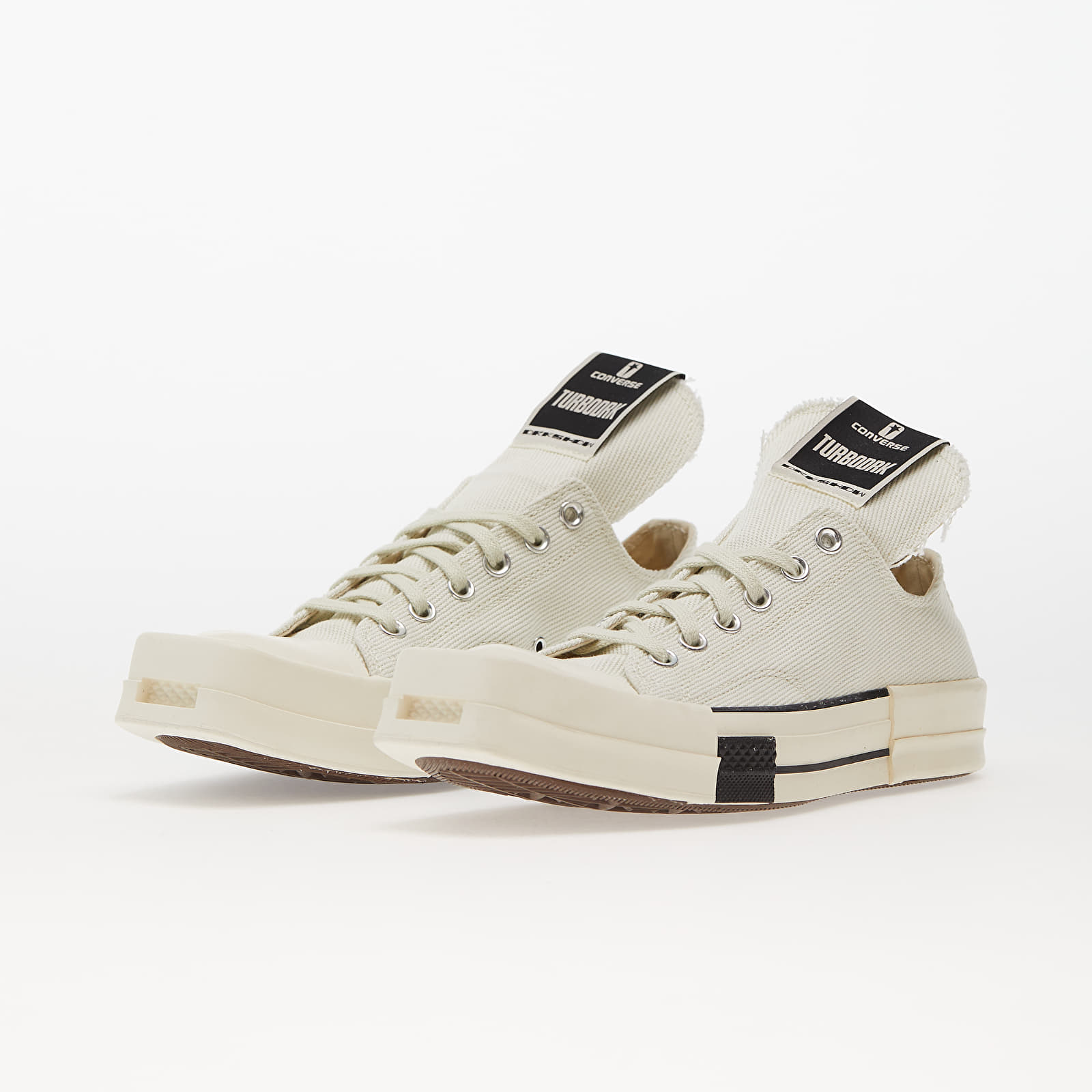 Scarpe uomo Converse x DRKSHDW TURBODRK Lily White/ Egret/ Black