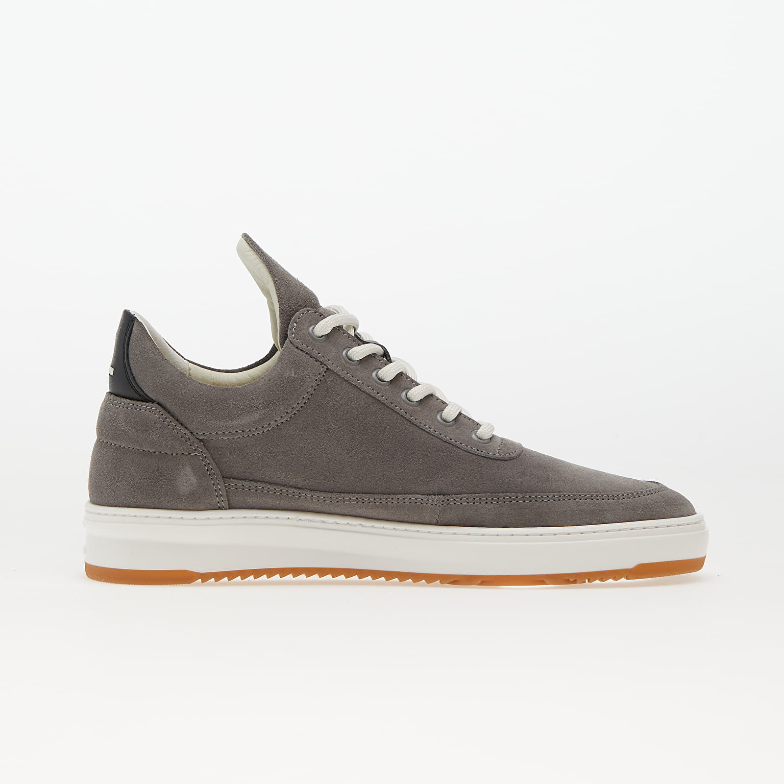 Zapatillas Hombre Filling Pieces Low Top Ripple Suede Grey