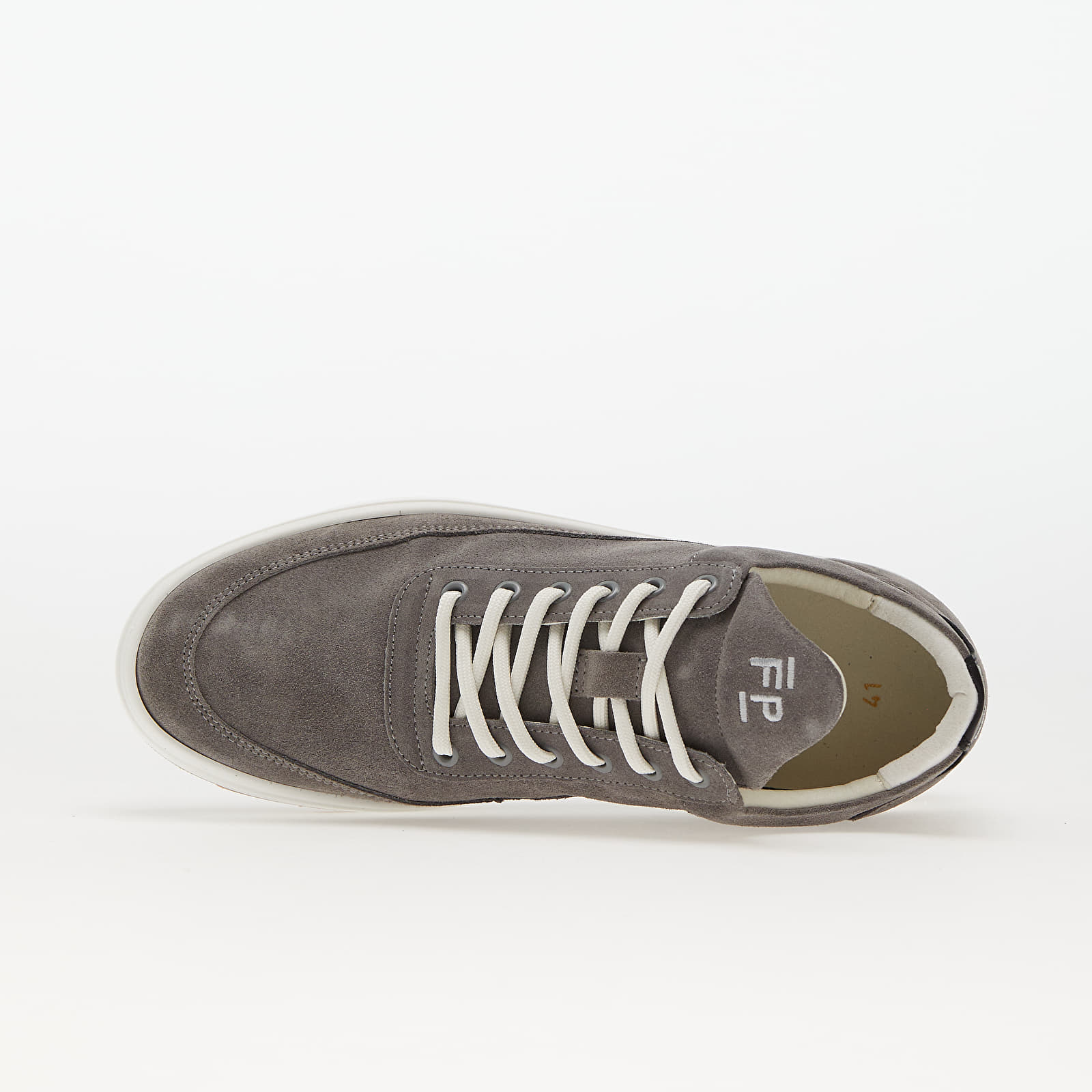 Zapatillas Hombre Filling Pieces Low Top Ripple Suede Grey
