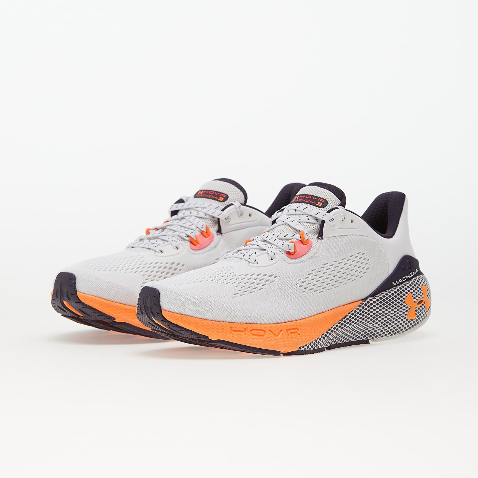 Tenisky Under Armour HOVR Machina 3 White/ Tux Purple/ Orange Blast EUR 44.