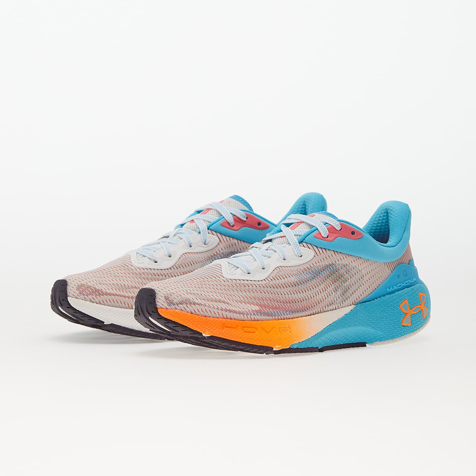 Men's shoes Under Armour HOVR Machina Breeze Blue Surf/ White/ Orange Blast