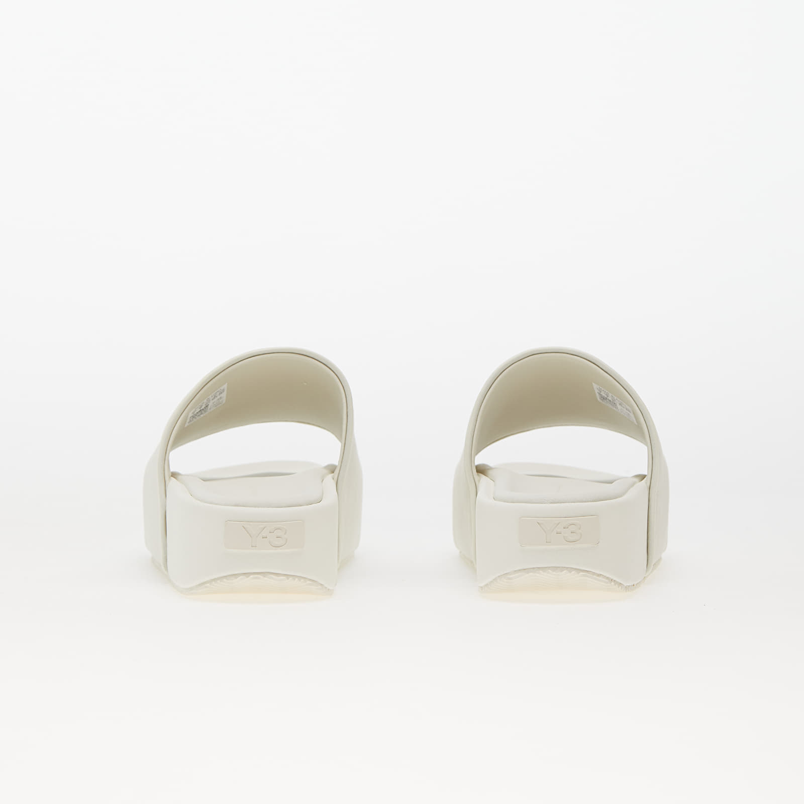Încălțăminte și sneakerși pentru bărbați Y-3 Slide Off White/ Off White/ Off White