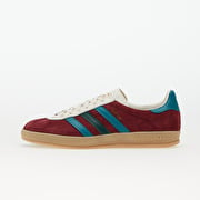 adidas Originals GAZELLE INDOOR UNISEX - Zapatillas - collegiate green/hazy  sky/victory gold-coloured/verde oscuro 