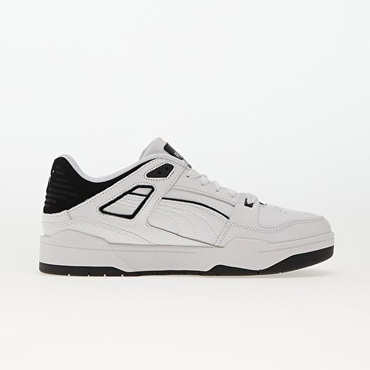 Black and white puma shoes store