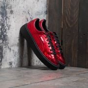 Women s shoes Puma Basket Platform Metallic High Risk Red Risk Red Black Footshop