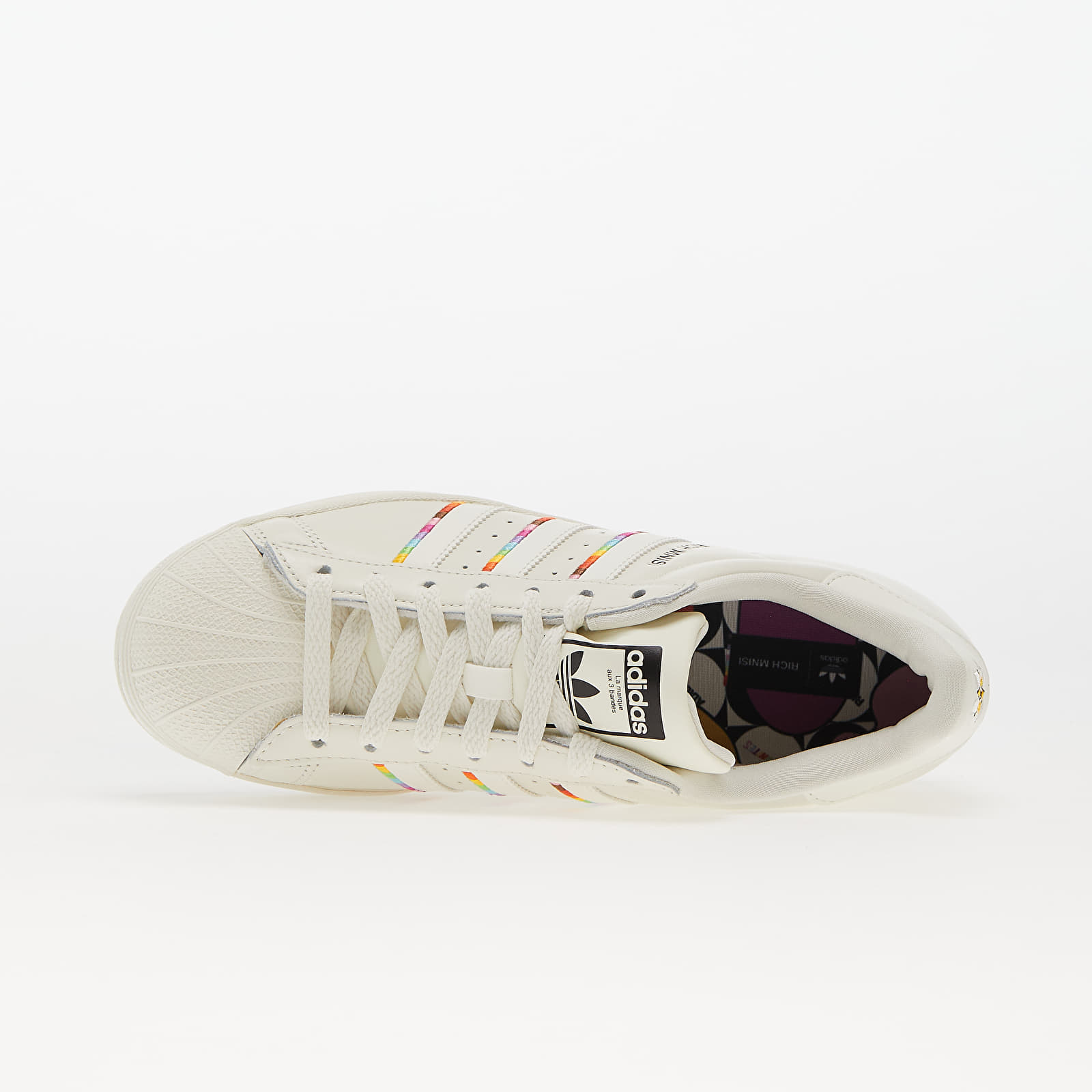 Scarpe uomo adidas RICH MNISI Superstar Pride Rm Off White/ Core Black/ Off White