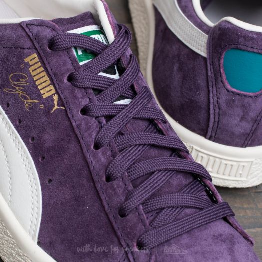 Puma clyde grape hotsell