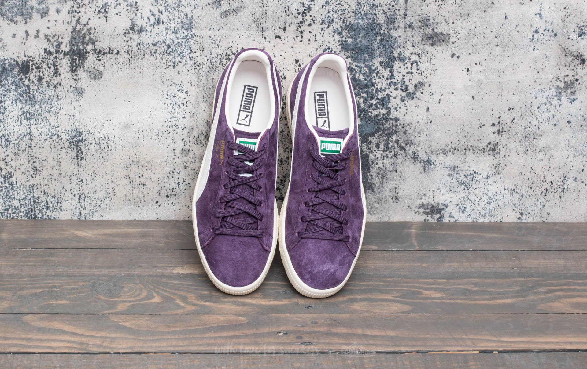 Herresko Puma Clyde Premium Core Sweet Grape-Whisper White