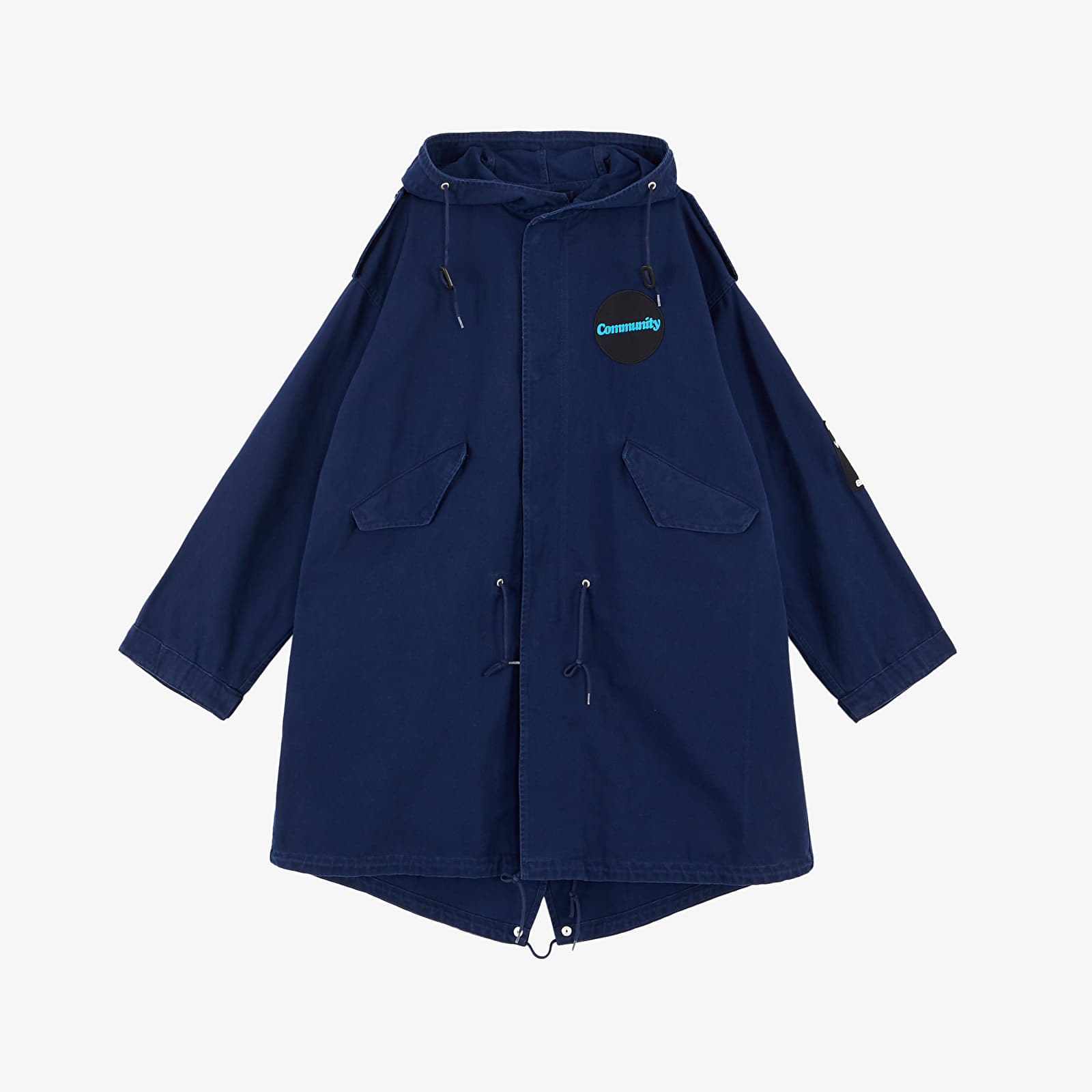 Jackets RAF SIMONS Medium Length Parka Navy | Footshop