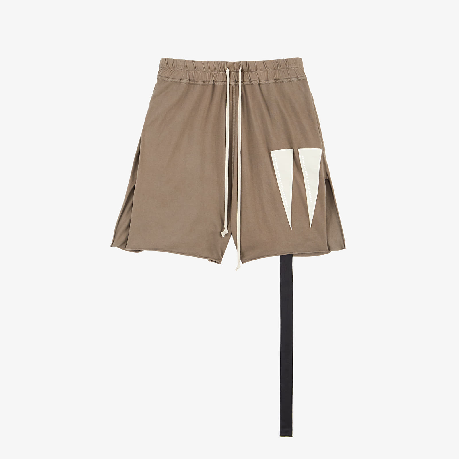 Pantaloncini Rick Owens DRKSHDW Jersey Trucker Cut Offs Dust