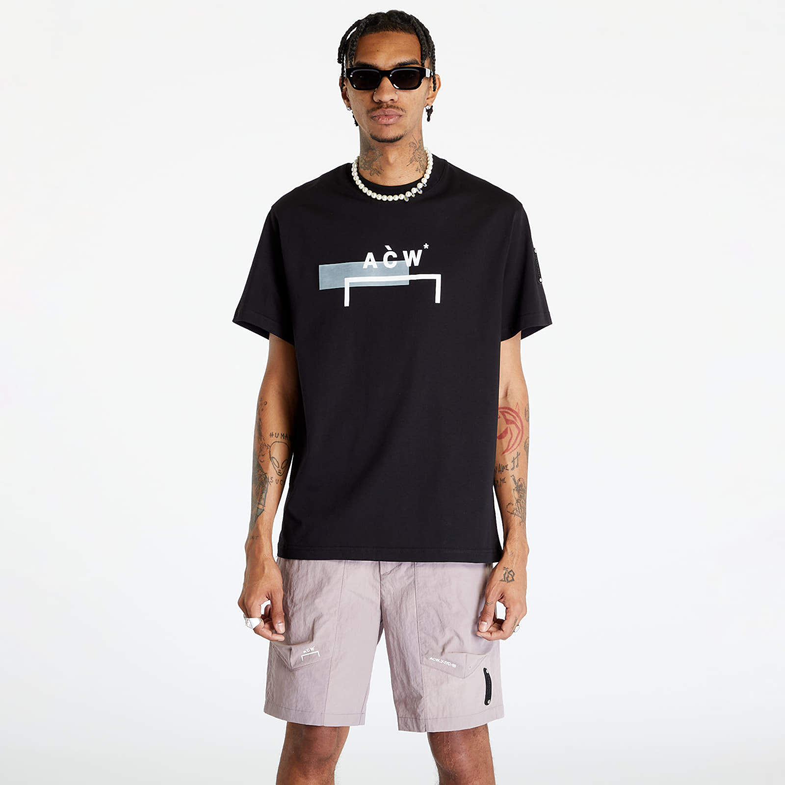 T-shirts A-COLD-WALL* Strata Bracket T-Shirt Black