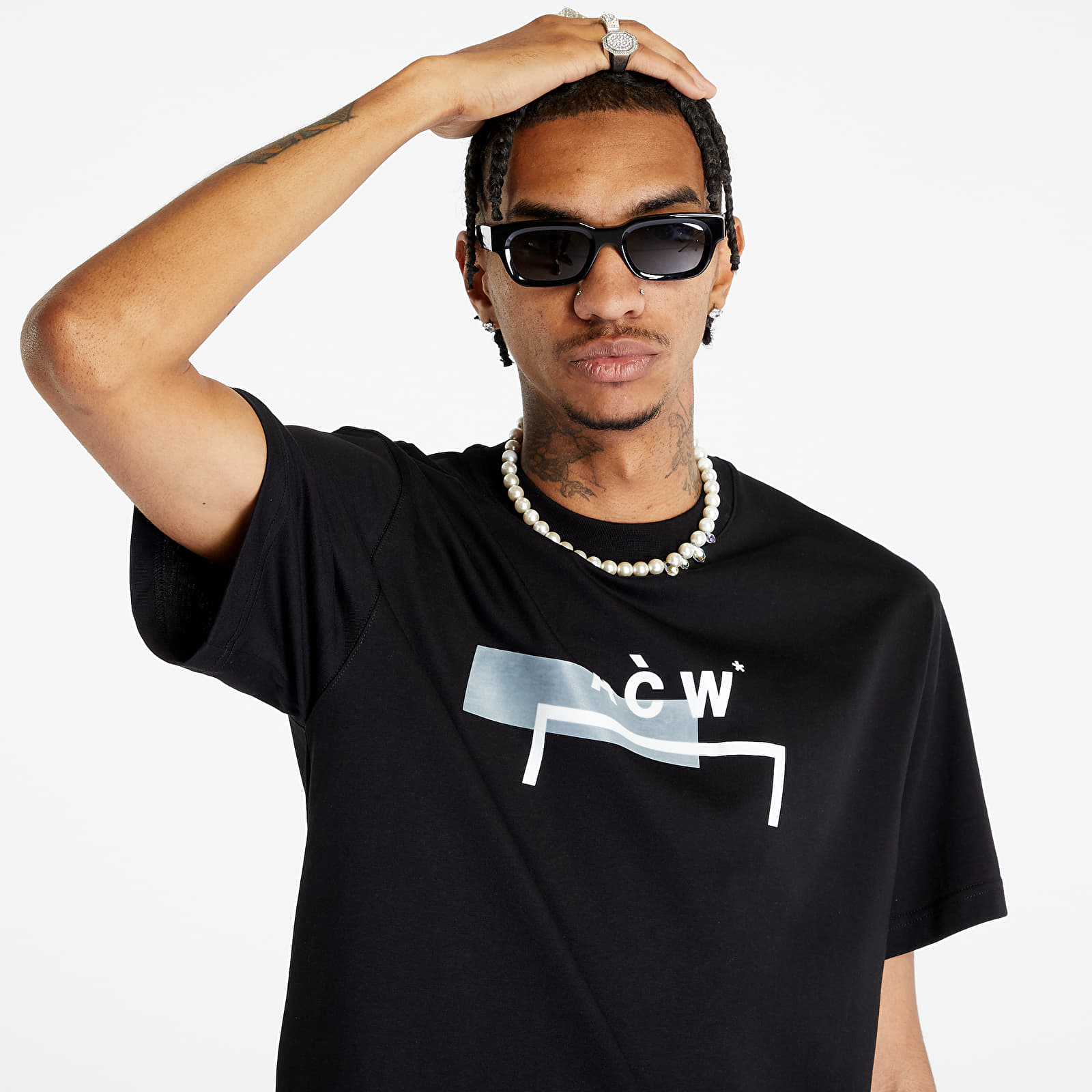 T-shirts A-COLD-WALL* Strata Bracket T-Shirt Black