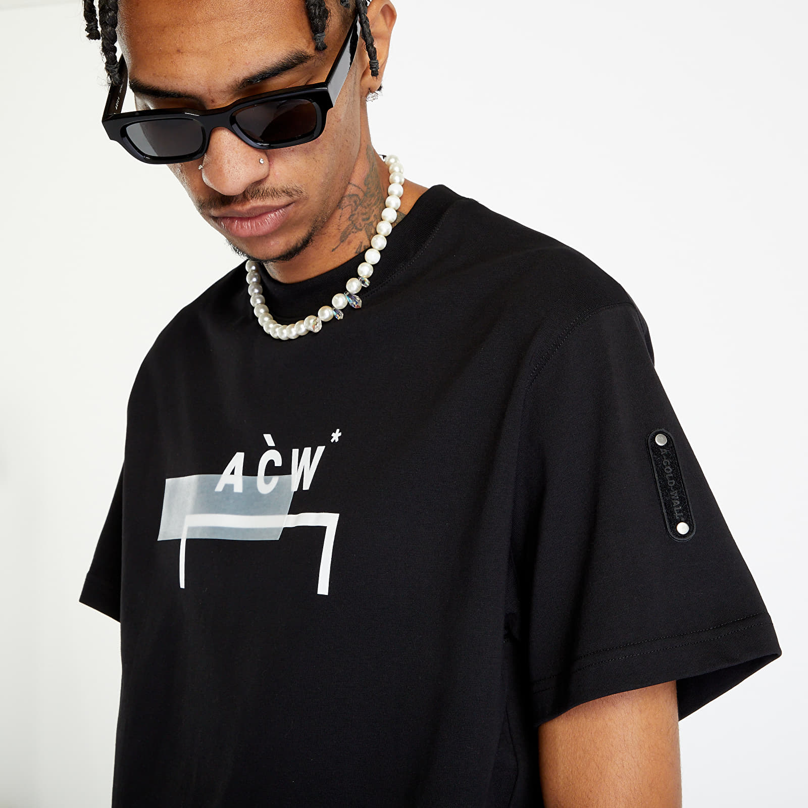 T-shirts A-COLD-WALL* Strata Bracket T-Shirt Black