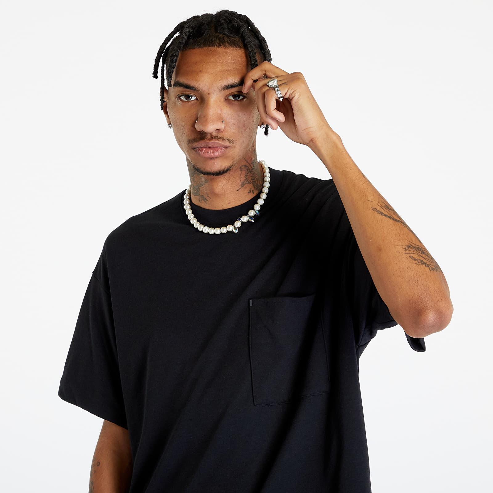 T shirts Nike Sportswear Tech Pack Dri FIT Short Sleeve Top Black Footshop