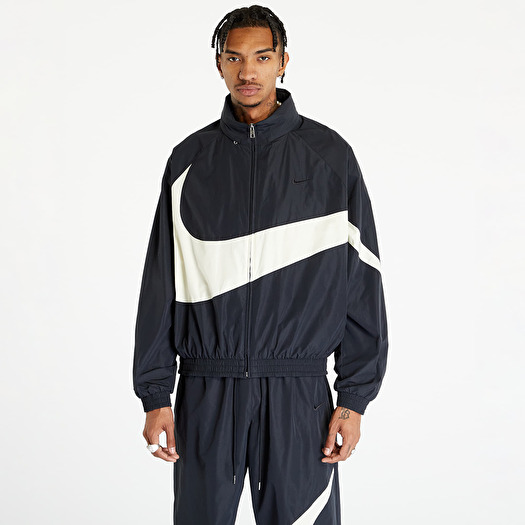 Vestes Nike Swoosh Woven Jacket Black/ Coconut Milk/ Black