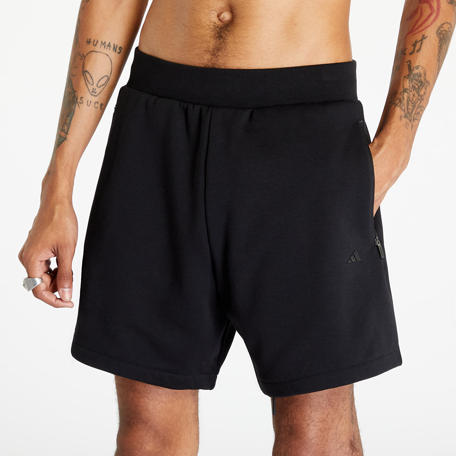 Shorts adidas One Fleece Shorts Black | Footshop