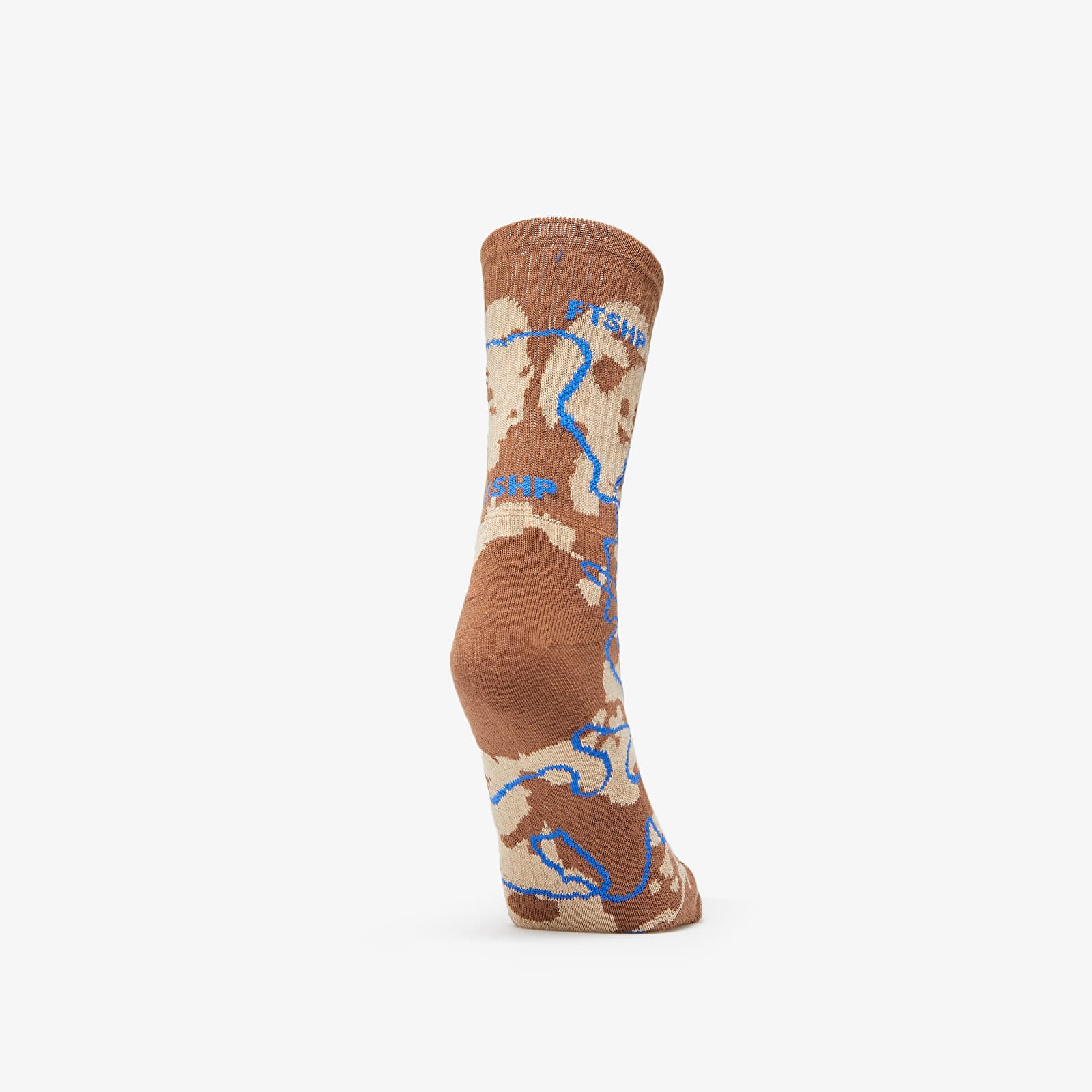 Zoknik Footshop Giza Desert Socks Camel/ Blue