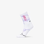 Footshop The Skateboard Socks White/ Pink
