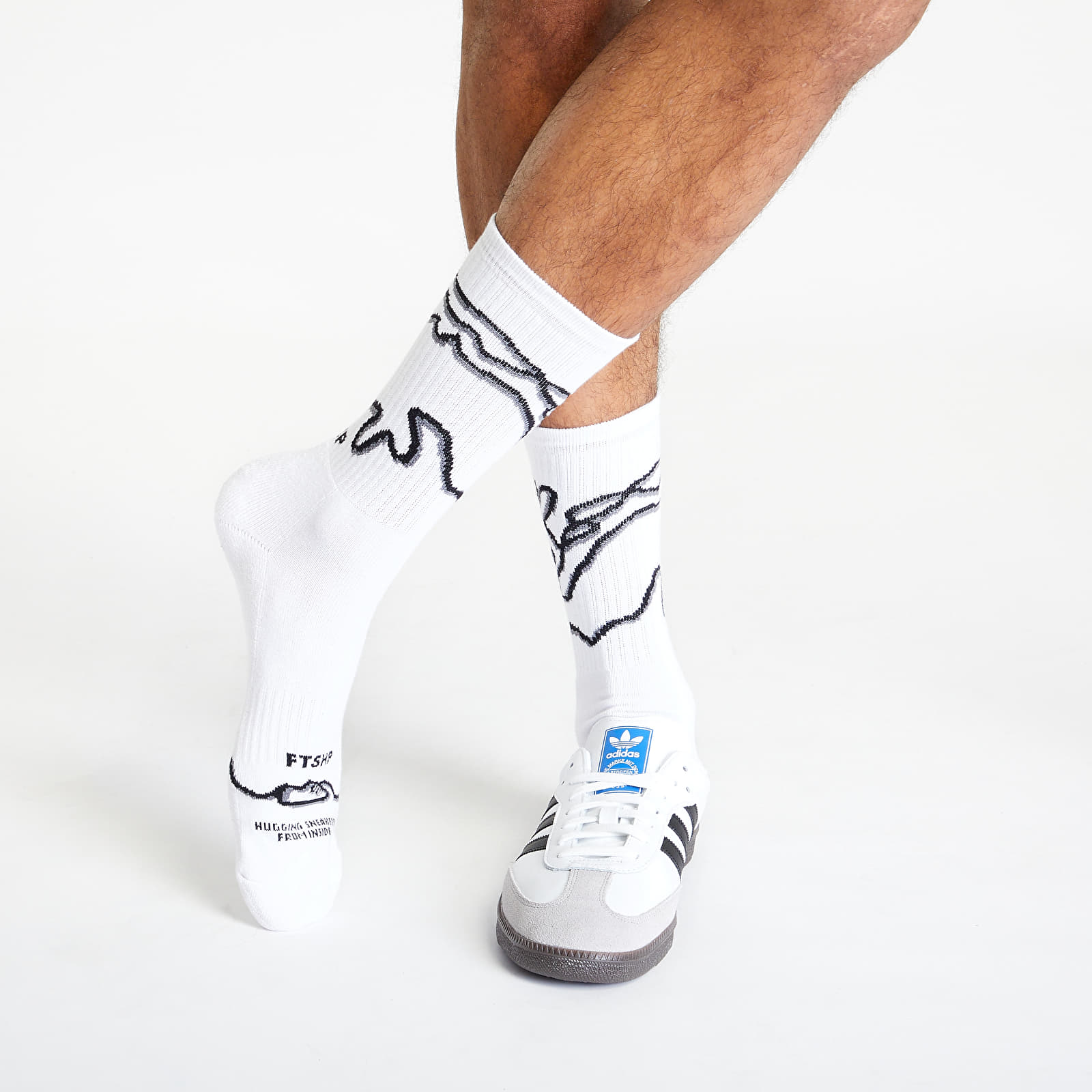 Ponožky Footshop The Stripes Socks 3-Pack Multicolor