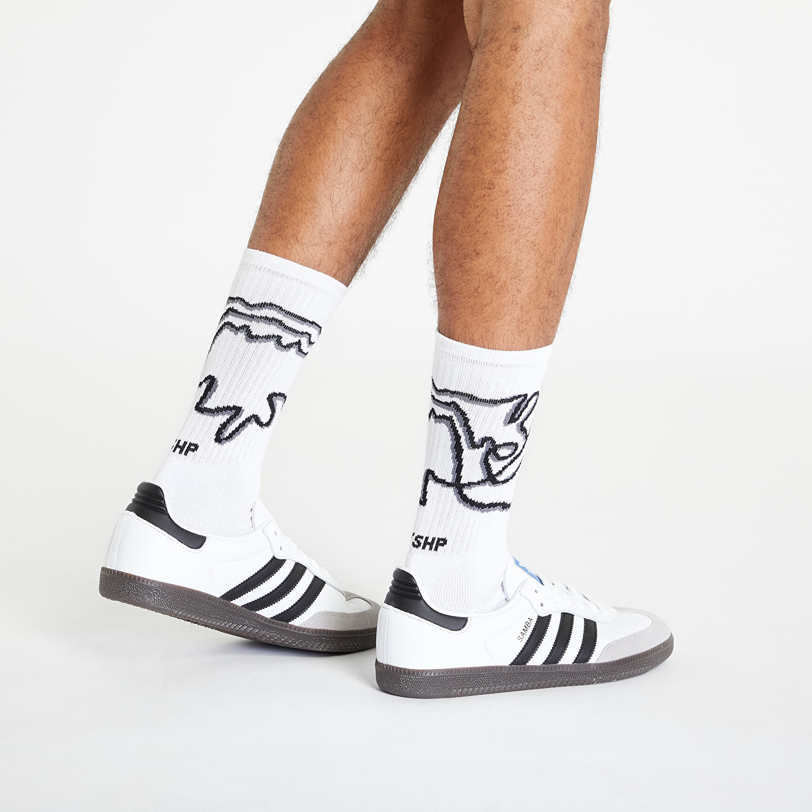 Ponožky Footshop The Stripes Socks 3-Pack Multicolor
