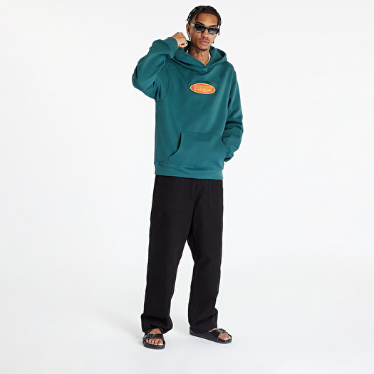 Sweatjacken und Sweatshirts PREACH Relaxed Oval Logo Hoody University Green Footshop