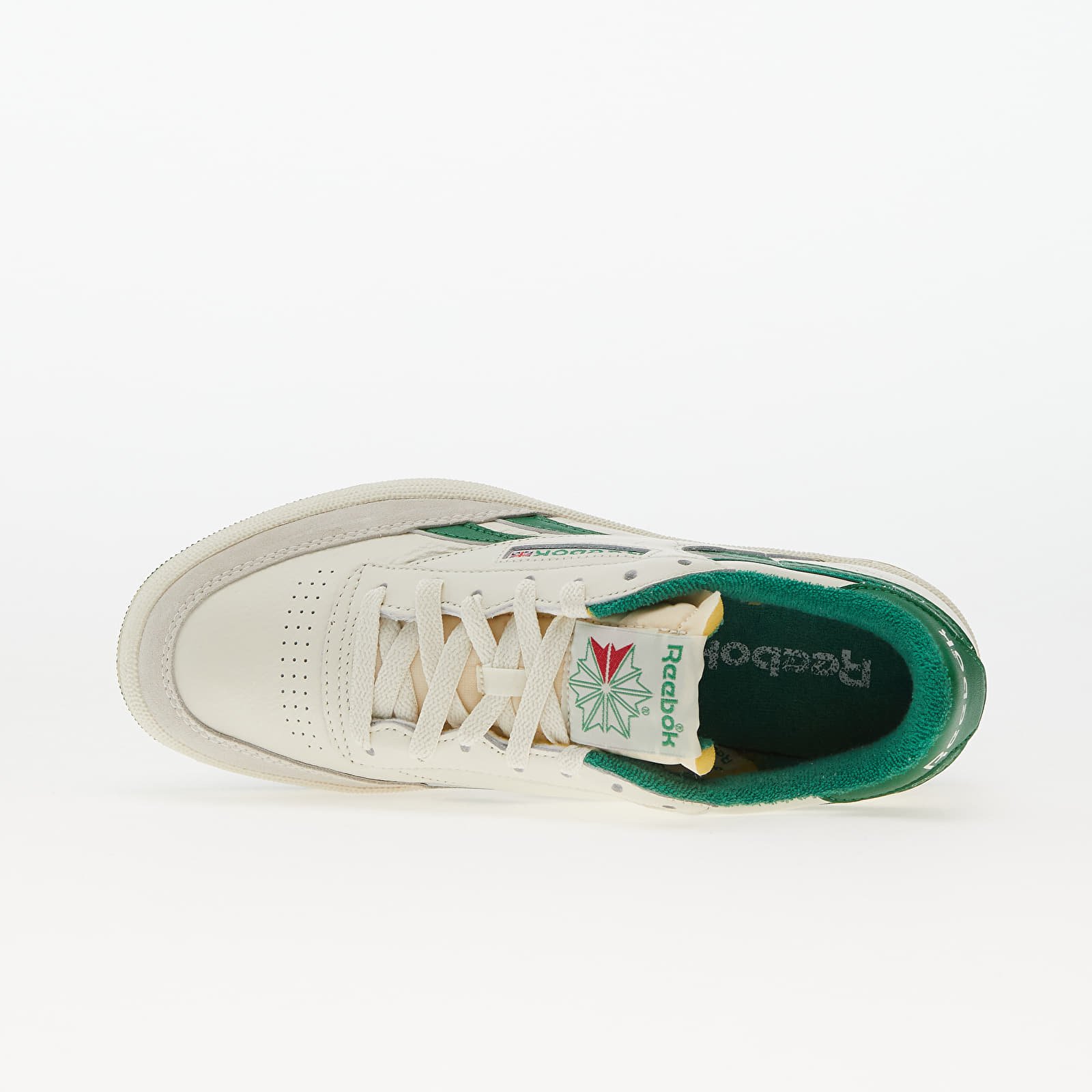 Männer Reebok Club C Revenge Vintage Chalk/ Paper White/ Glen Green