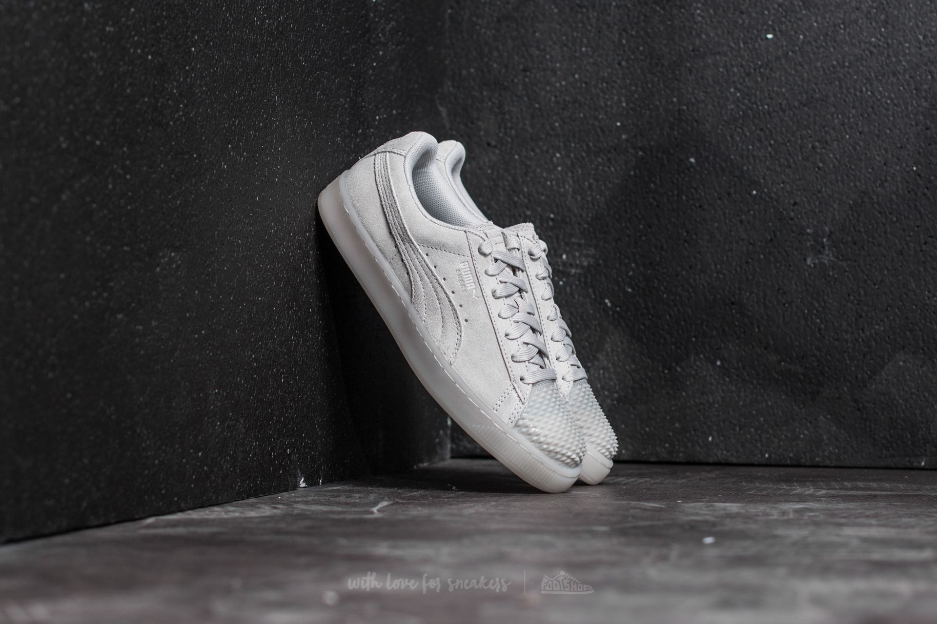 Women's shoes Puma Suede Jelly Wn's Glacier Gray-Glacier Gray | Footshop