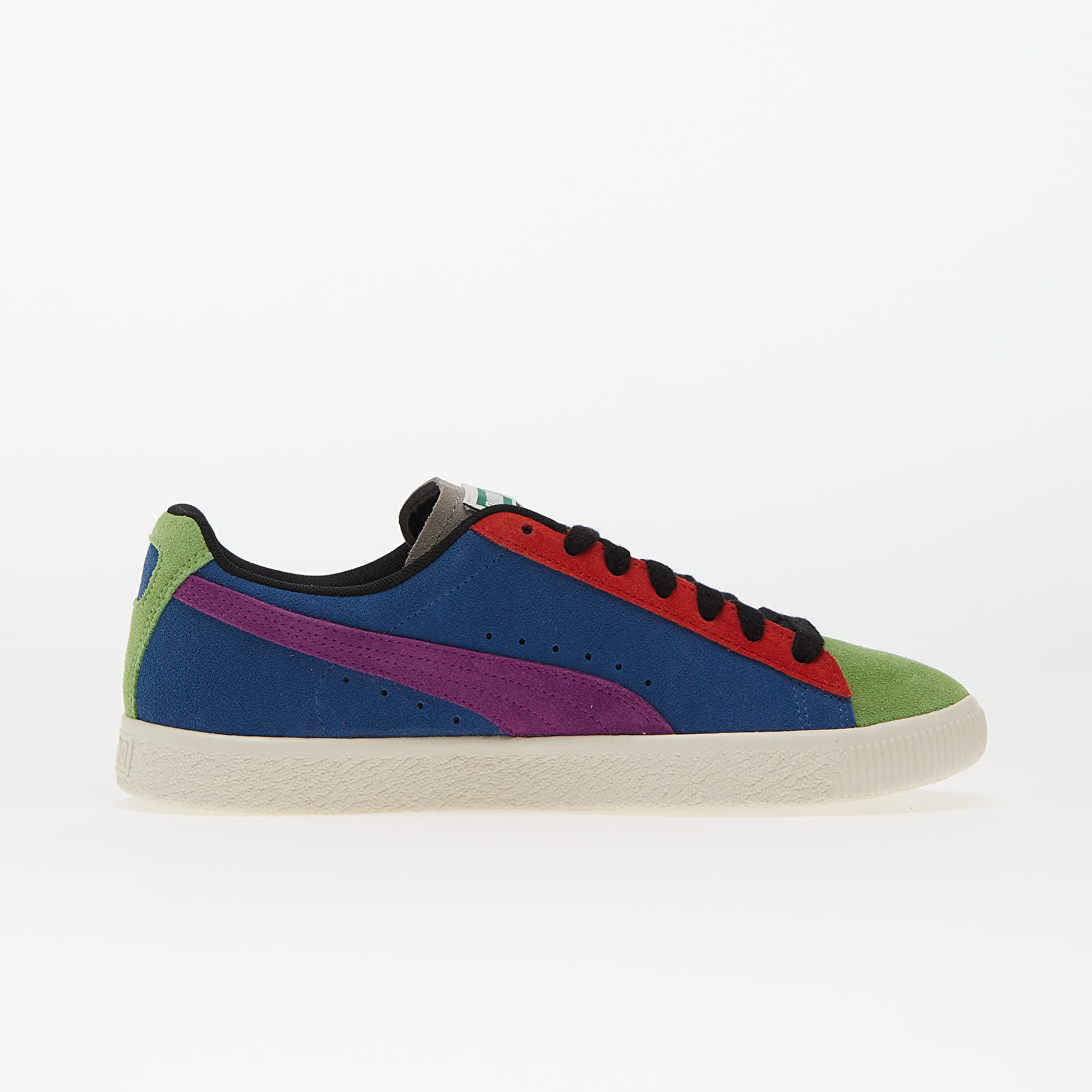 Încălțăminte și sneakerși pentru bărbați Puma Clyde Culture PUMA White