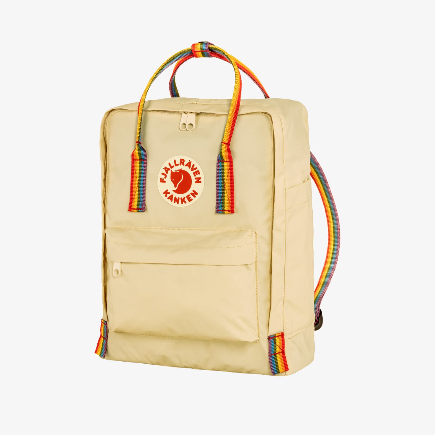 Backpacks Fjällräven Kånken Rainbow Light Oak/ Rainbow