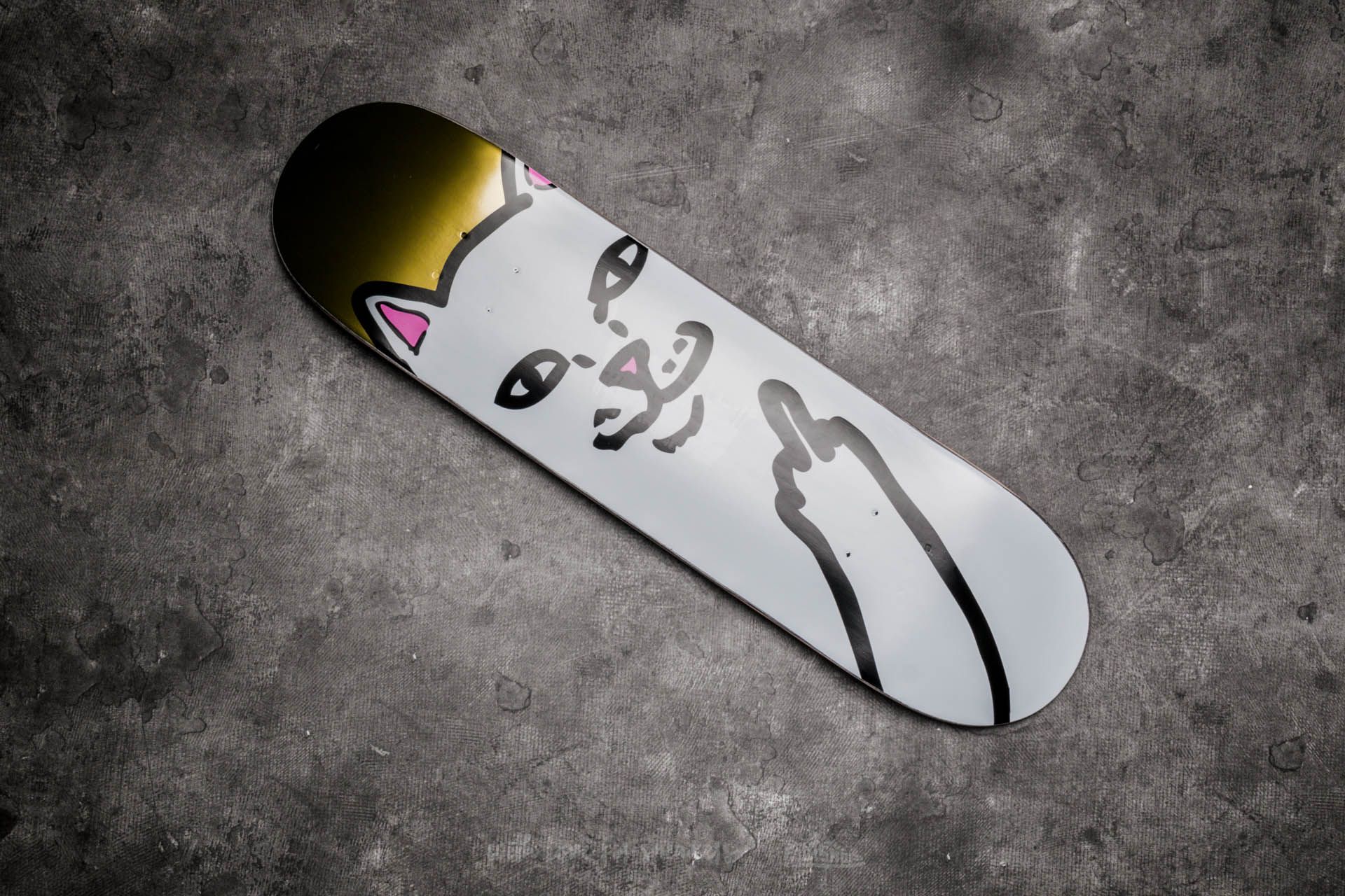 Fashion accessories RIPNDIP Lord Nermal Deck Gold