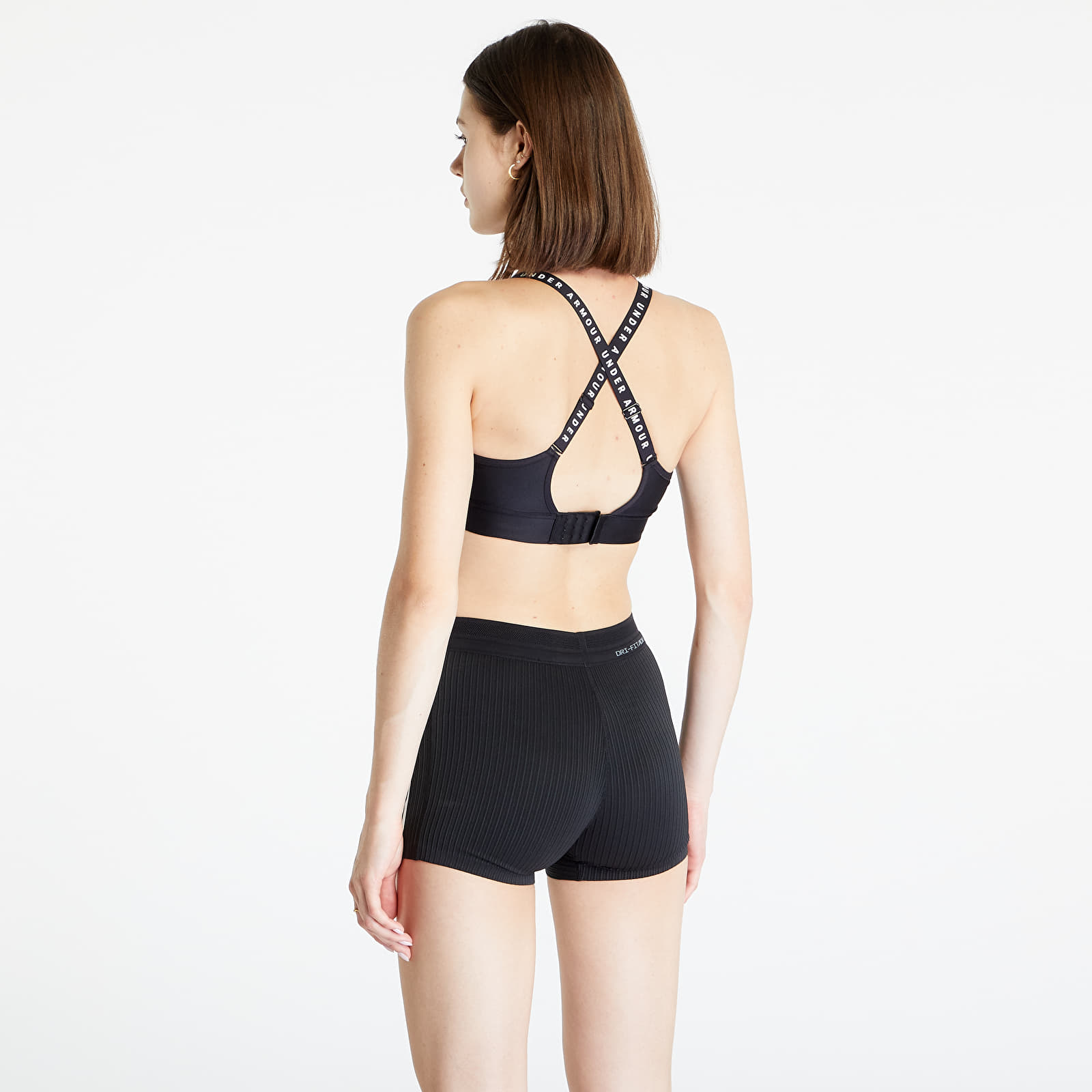 Top Ua Infinity Mid Bra B - Under Armour - Preto - Shop2gether