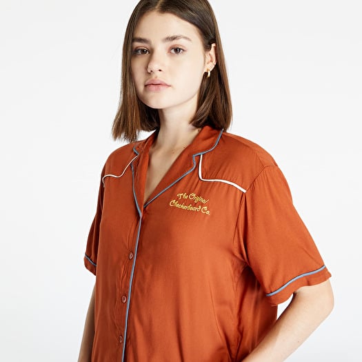Vans short sleeve button down discount
