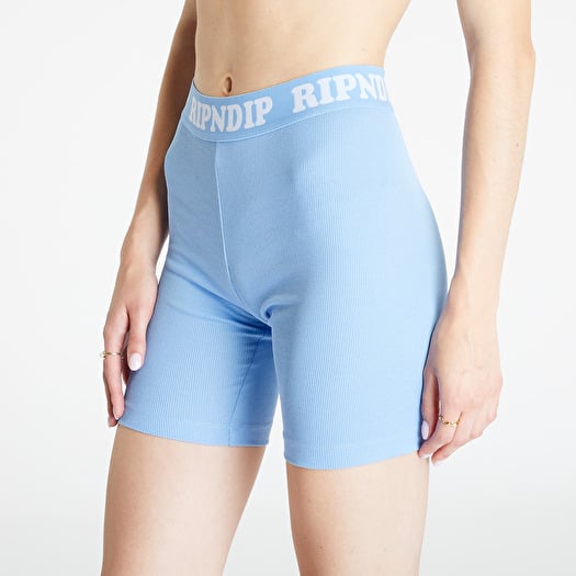 Sky blue biker store shorts