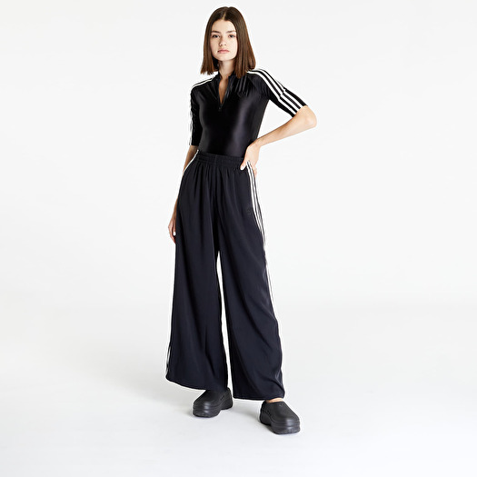 Pants adidas Blue Version Wide Leg Satin Pants Black | Footshop